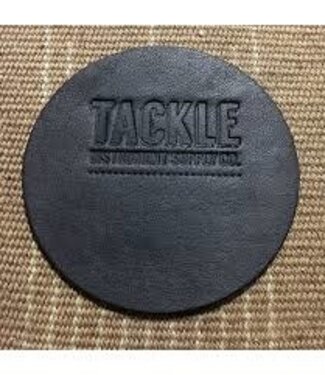 Tackle Instrument Supply Co Tackle Leather Bass Drum Beater Patch - Black/Large