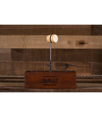Low Boy Beaters Low Boy Lightweight Felt Daddy Beater, Natural with Black Stripe