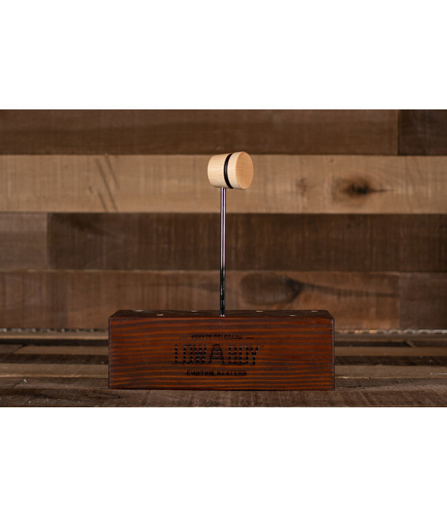 Low Boy Light Weight Beater, Natural with Black Stripe