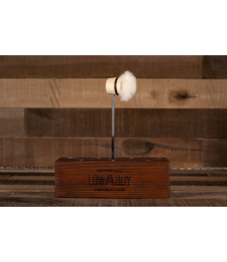Low Boy Beaters Low Boy Lightweight Puff Daddy Beater, Natural with Black Stripe
