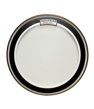 Aquarian Aquarian 16" Super-Kick Clear Single Ply