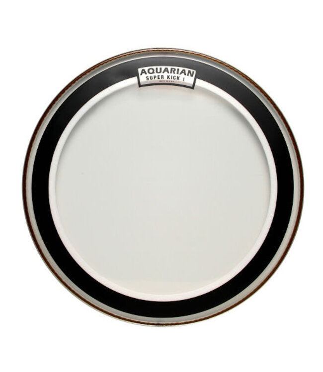 Aquarian 16" Super-Kick Clear Single Ply