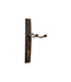 Taylor Guitar Hanger, Ebony, Bouquet, Myrtlewood/Boxwood Inlay