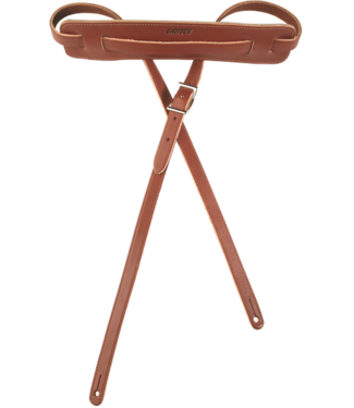 Gretsch Gretsch® Vintage Leather Guitar Strap, Walnut