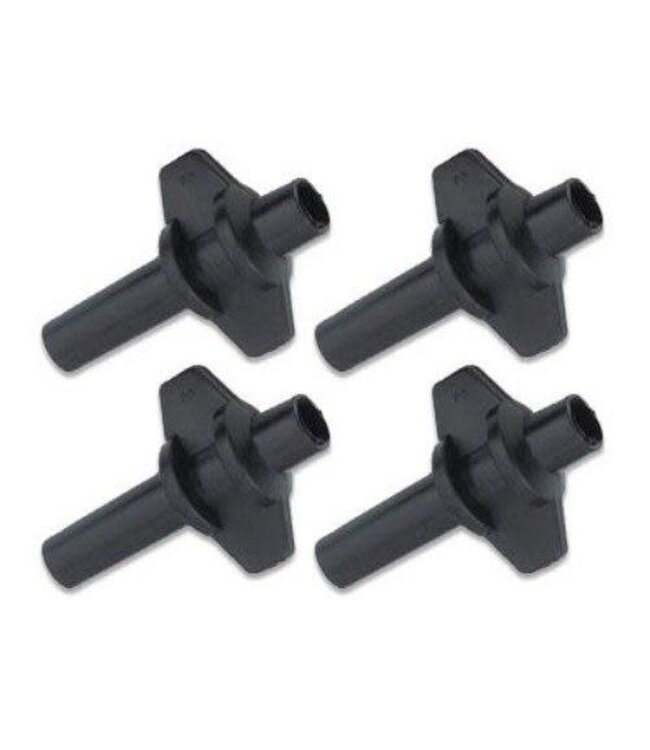 Gibraltar 8mm T-Style Wing Nut,  4-Pack