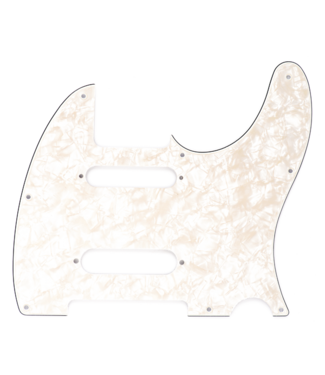 Fender Fender Pickguard, Nashville Series Tele®, White Moto, 4-Ply