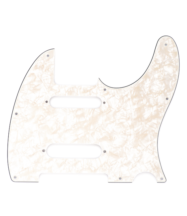Fender Pickguard, Nashville Series Tele®, White Moto, 4-Ply