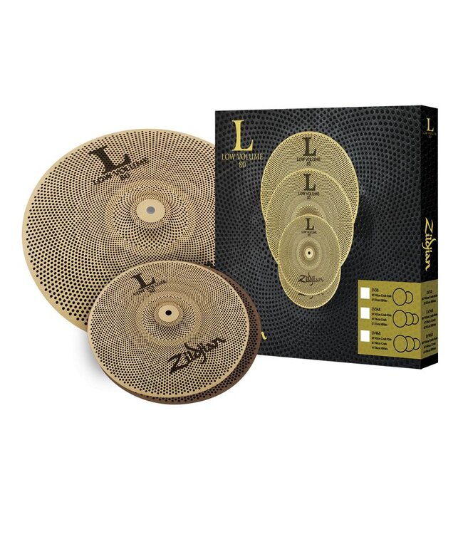 Zildjian Low Volume Cymbal Set LV38