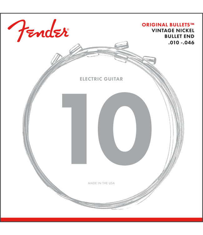 Fender Original Bullet 3150R, Pure Nickel, 10-46