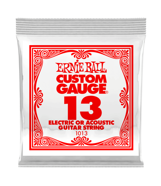 Ernie Ball .013 Single Plain Steel String