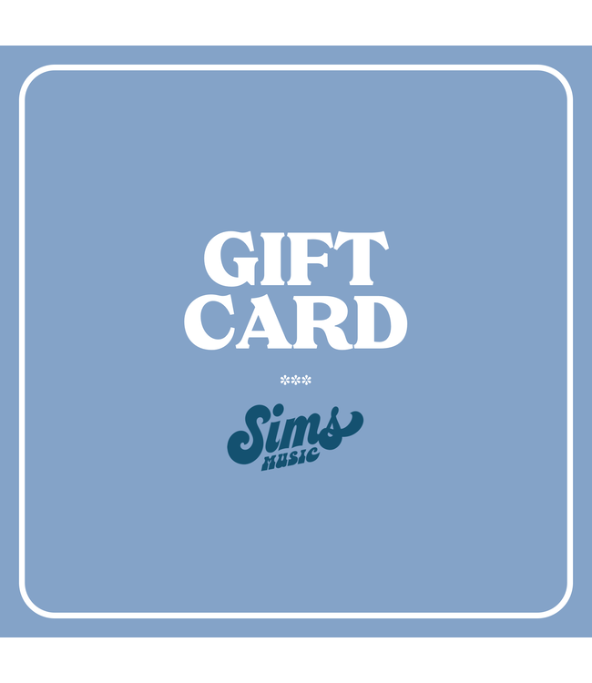 Sims Music Gift Certificate