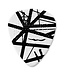 Dunlop Dunlop EVH White with Black Stripes Picks, 6-Pack