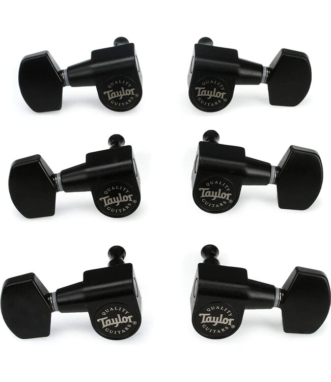 Taylor Guitar Tuners 18:1 - 6-String, Satin Black