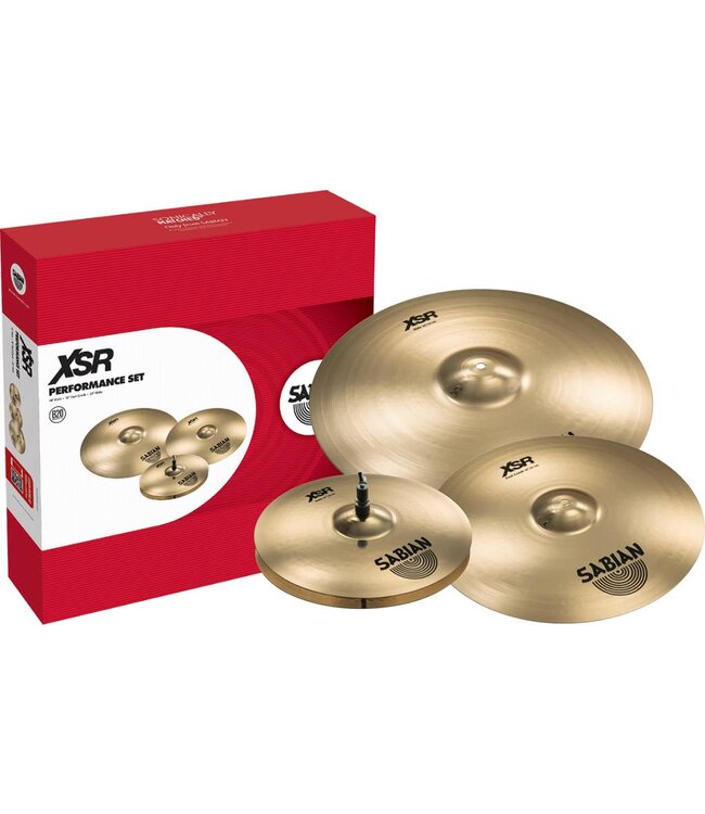 Sabian XSR Performance Set with Free 18" Crash