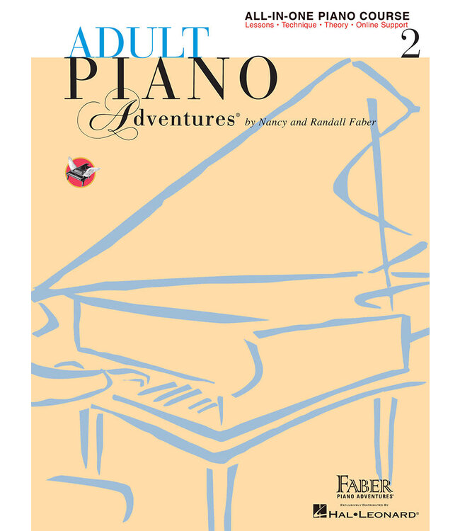 Faber Adult Piano Adventures All-In-One Piano Course 2