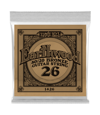 Ernie Ball Ernie Ball .026 Earthwood 80/20 Single