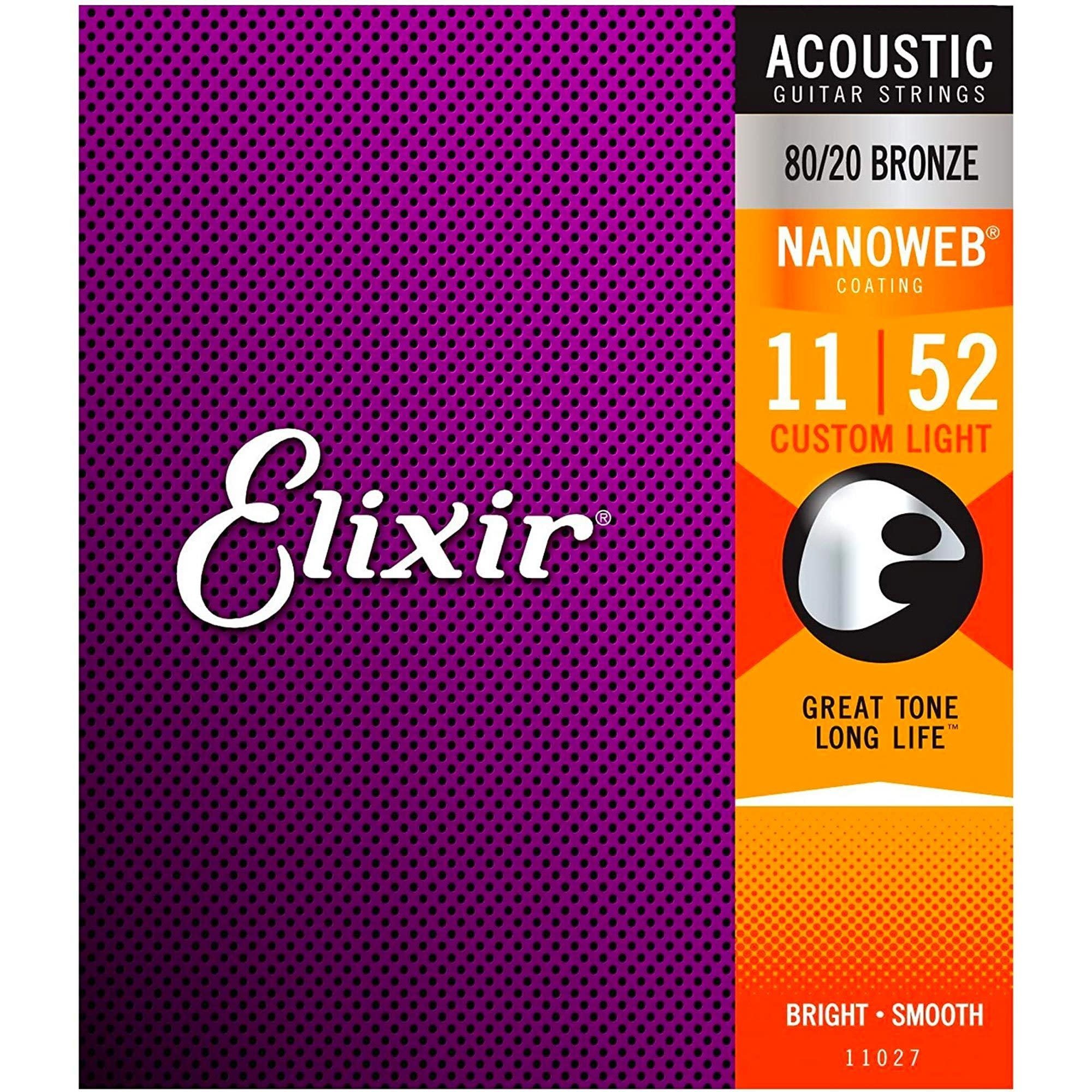 Elixir Elixir Nanoweb Acoustic Light - Sims Music