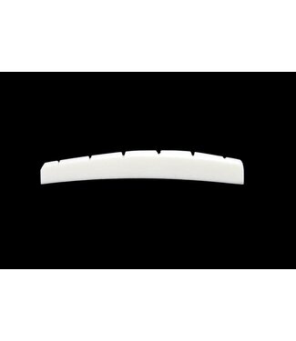 Allparts Allparts Slotted Bone Nut, Radiused for Fender, 1-11/16" x 1/4" x 1/8"