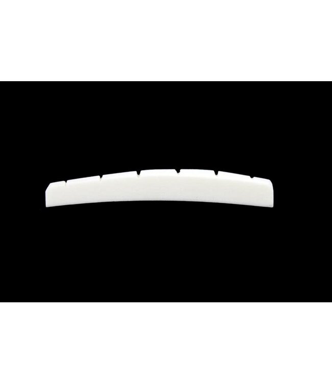 Allparts Allparts Slotted Bone Nut, Radiused for Fender, 1-11/16" x 1/4" x 1/8"
