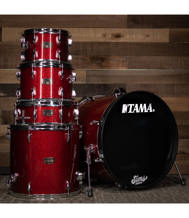 Tama Imperial Star 5-Piece with Hardware and Cymbals,  Candy Apple Mist