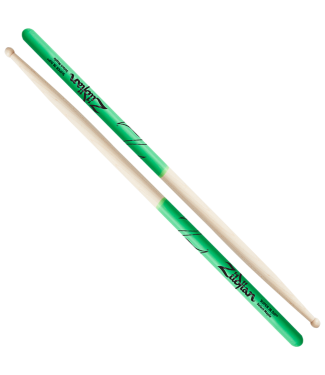 Zildjian ZS7AMDG Super 7A Maple, Green Dips