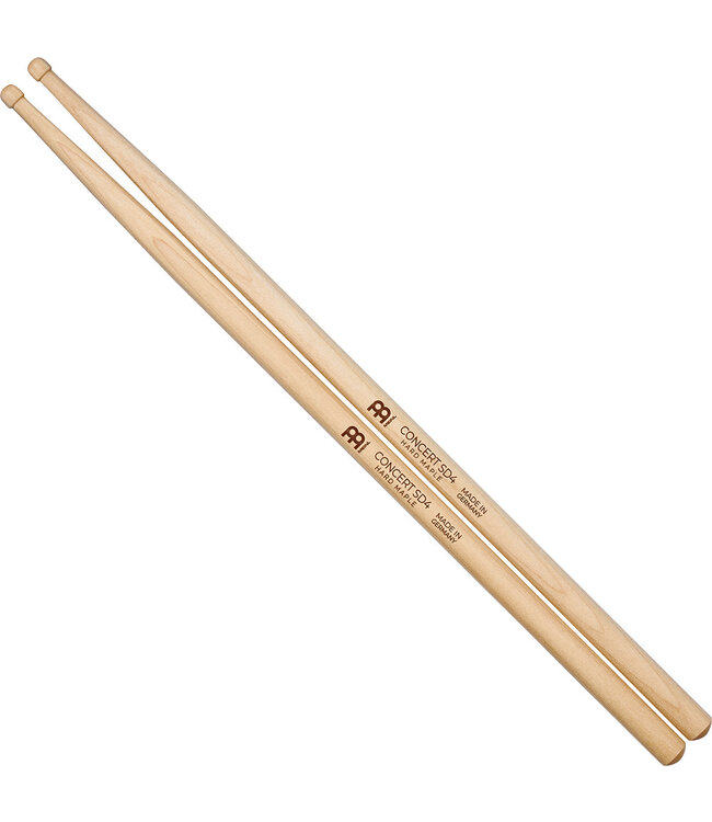 Meinl SB115 Concert SD4 Drumstick, Barrel Wood Tip