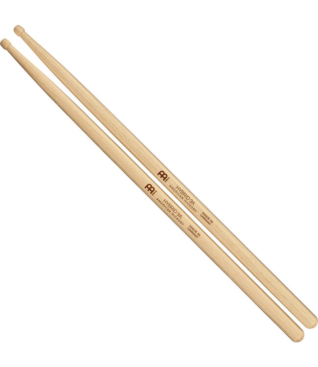 Meinl SB133 Hybrid 9A Drumsticks, Wood Tip