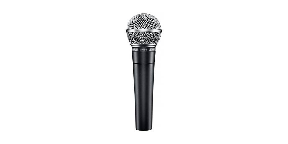 Shure SM58S with on/off switch - Sims Music