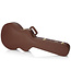 Gator Deluxe Wood Case for Semi-Hollow Guitars, Vintage Brown Exterior