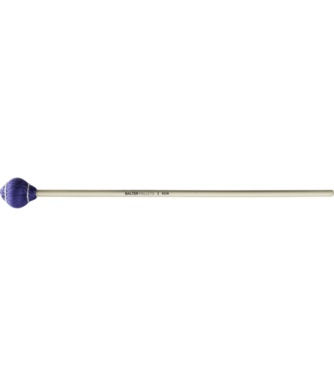 Mike Balter Mike Balter B23B Pro Vibe Mallets, Blue Medium Cord, Birch