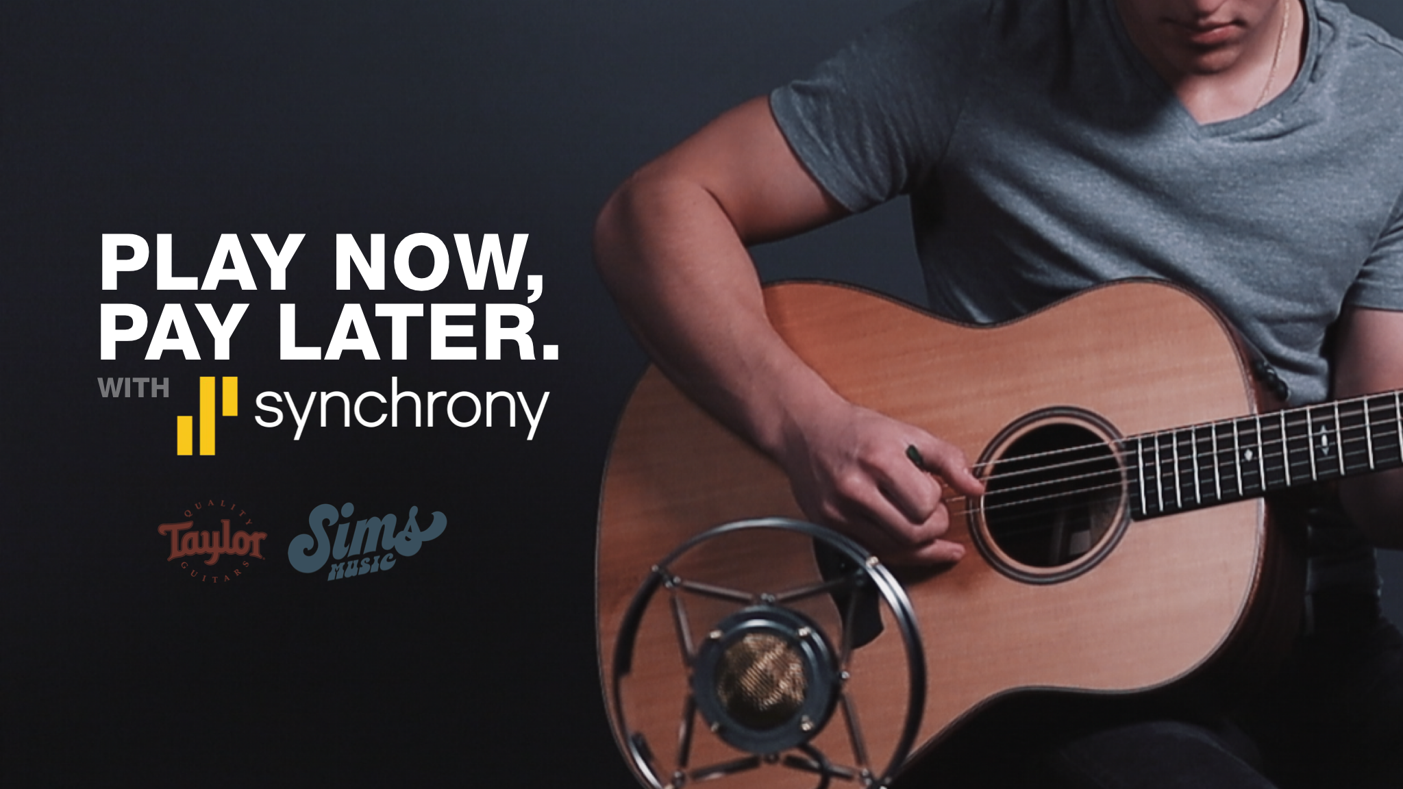 Play Now, Play Later with Special Taylor Financing