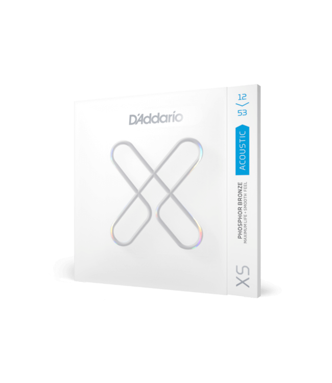 D'Addario XSAPB1253 Acoustic Phosphor Bronze, Light, 12-53