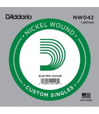 D'Addario D'Addario .042 Nickel Wound Single String