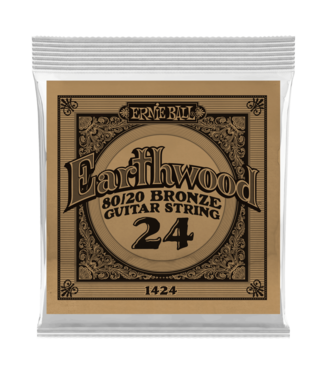 Ernie Ball Ernie Ball .024 Single 80/20 Bronze String