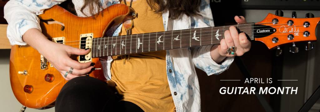 April is Guitar Month at Sims Music