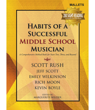 GIA Publications Habits of A Successful Middle School Musician - Mallets