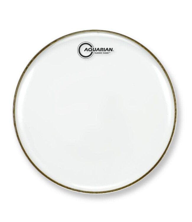 Aquarian 12" Classic Clear Snare Side Drum Head