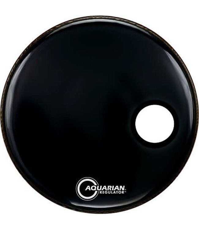 Aquarian 22" Resonant Small Offset Ported Black