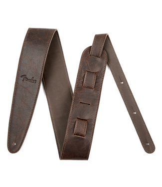 Fender Fender Artisan Crafted Leather Strap, 2.5" Brown