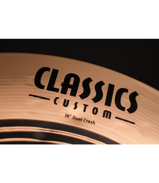 Meinl 16" Classics Custom Dual Series Crash