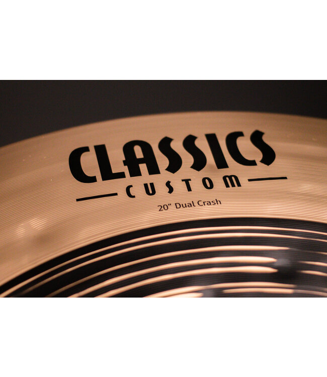 Meinl 20" Classics Custom Dual Series Crash