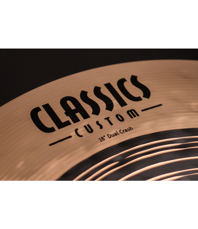 Meinl 18" Classics Custom Dual Series Crash