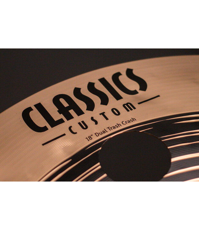Meinl 18" Classics Custom Dual Series Trash Crash