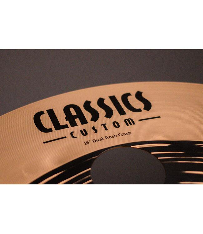 Meinl 16" Classics Custom Dual Series Trash Crash