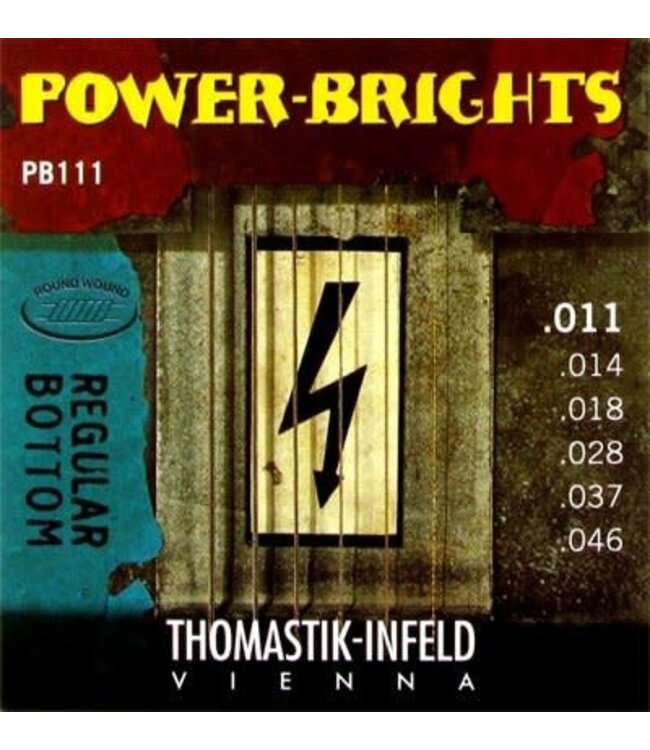Thomastik PB111 Power-Bright Electric Strings, 11-46