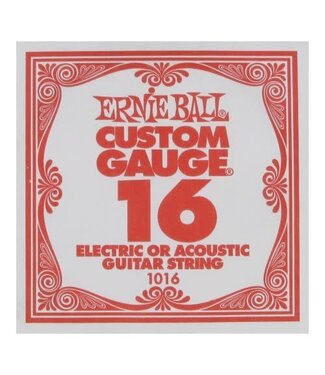 Ernie Ball Ernie Ball .016 Single Plain Steel String