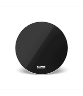 Evans Evans 20" EQ3 Resonant Black Bass Drum Head, No Port