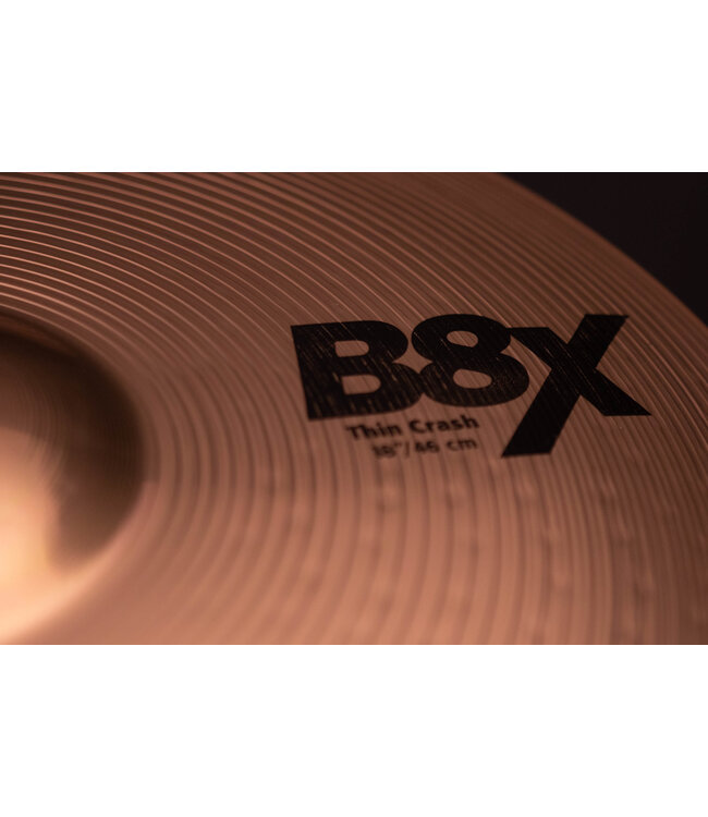 Sabian 18" B8X Thin Crash
