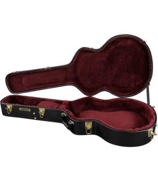 Gretsch Gretsch G6241 16" Deluxe Hollow Body Electric Hardshell Case, Black