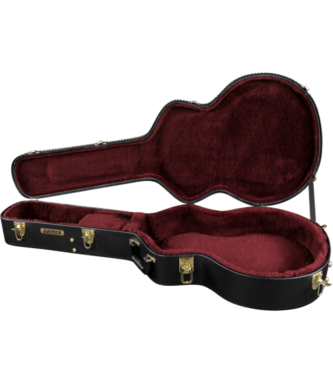 Gretsch G6241 16" Deluxe Hollow Body Electric Hardshell Case, Black